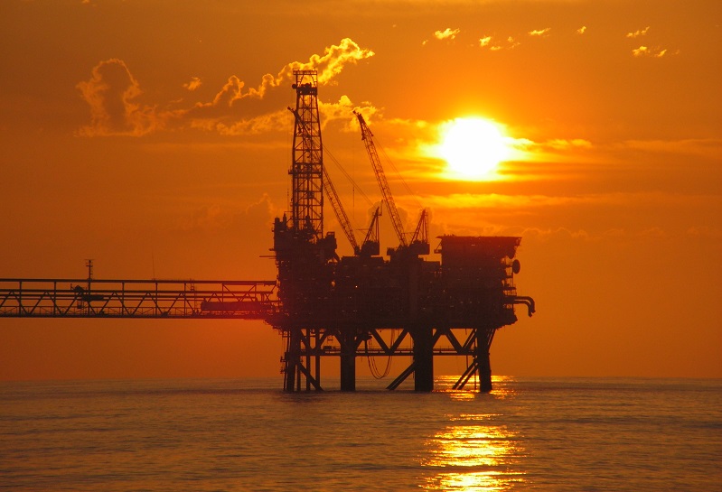 ReNuTec Solutions - offshore gas platform sunset
